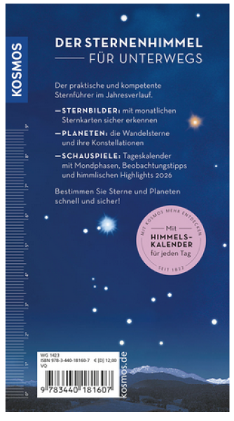 Kosmos Verlag Jahrbuch Was tut sich am Himmel 2026